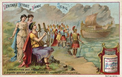 Orpheus speelt op zijn lier door European School